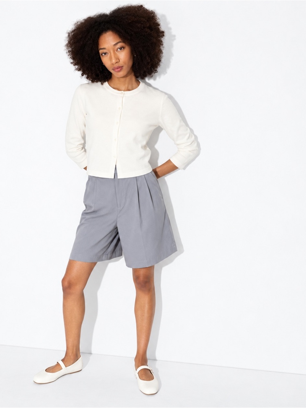Target/Wild Fable Off-White Cardigan